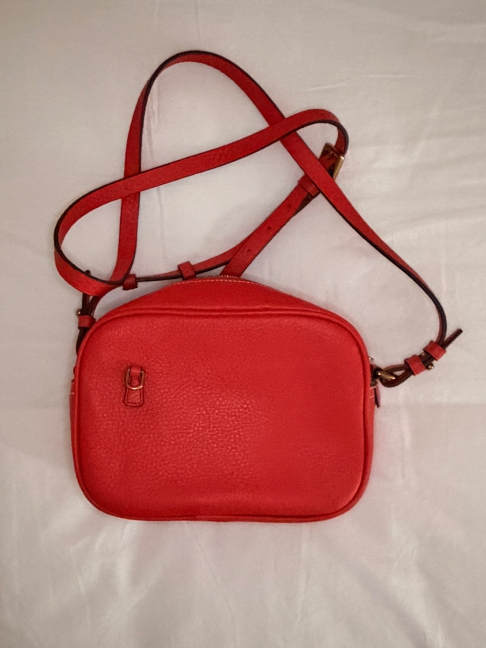 J Crew Red Leather Bag - Picture 3 of 7